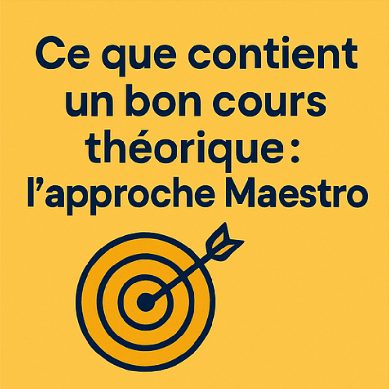 🎯 Cours permis théorique : que contient une bonne formation ? Découvrez l’approche Maestro